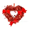 Amazon Más Vendido Transfronterizo Día de San Valentín Guirnalda de Bolas Rosas en Forma de Corazón Colgante de Puerta Decoración de Ambiente para Fiesta del Día de San Valentín Chino Adornos