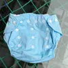Nuevos Productos Maternos e Infantiles Impermeables Color Sólido Ajustables Pantalones Pañal de Tela para Bebé Pantalones para Bebé Verano Pantalones Pañal de Malla Broche