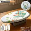 Mini tabla de planchar para el hogar, pequeña almohadilla para plancha eléctrica, tabla de planchar colgante, tabla de planchar de escritorio, tabla de planchar plegable de mano para uso en escritorio