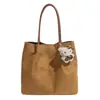Bolso Tote de Gran Capacidad Estilo Coreano de Nicho para Viajes Diarios 2025 Nuevo Bolso de Hombro Casual para Mujer Bolso Sencillo Retro de Axila