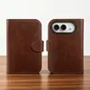 Adecuado para iPhone Duo: Cartera tipo billetera con soporte, Funda tipo flip de PU con tarjetero y Funda de teléfono a prueba de caídas