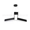 Lámpara de forma redonda creativa hexagonal lámpara de oficina LED tienda comercial aula gimnasio estilo industrial araña