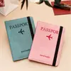 Fornecimento Exclusivo Transfronteiriço de Novas Capas de Passaporte em PU, Capas de Passaporte Antifurto RFID Quentes em Vendas Transfronteiriças, Vendas Diretas de Fábrica, Bloqueio de Cor para Viagem
