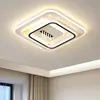 Luz de ventilador sin aspas para dormitorio principal, nueva luz de techo integrada ultrarrápida, de alta potencia de viento, controlada por voz fuera de línea para la habitación