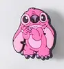 Amuletos para Zapatos Croc Temática de Stitch Accesorios DIY Clips para Zapatos de PVC Venta al por Mayor Parque de Dibujos Animados Decoraciones DIY