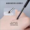 Brocha de Maquillaje Cangzhou K177 Brocha Delineadora de Ojos de Doble Punta Brocha para Cejas Hoz hacia abajo Brocha para Gusano de Seda Acostado Detalles de Hoja Biselada Un Paquete