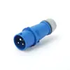 Ip44 Novo Plugue e Tomada Industrial de 3 Pinos 16A 32A 2P+E Conector de Aviação Acoplamento Macho e Fêmea de 3 Pinos