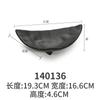 Prato de lanche KTV criativo preto melamina utensílios de mesa churrasco panela quente estilo japonês prato frio acompanhamento plástico comercial