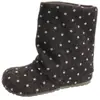 Botas Cortas Lindas Estilo Coreano Lunares Botas de Media Pantorrilla para Mujer 2026 Otoño Nueva Llegada Aumento Oculto de Altura Suela Gruesa Botas de Moda