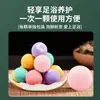 Píldoras Personalizadas Transfronterizas OEM para Remojo de Pies de Ajenjo, Bolas Efervescentes de Baño de Pies Instantáneo con Aceite Esencial de Frijol Rojo y Jengibre, Píldoras Concentradas de Ajenjo para Remojo de Pies Volcán Pequeño