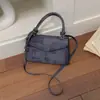 Bolsa de Mão Quadrada Pequena Estilo Coreano Retrô para Mulheres Verão 2026 Nova Bolsa de Ombro Casual Bolsa Transversal Simples de Alto Valor