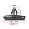 Clip para placa de umbral de coche compatible con Jeep Liberty, Wrangler, Grand Cherokee y Chrysler, D334