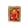 Oro Puro 999 Artesanía Tarjeta de Oro Copa Mundial 2026 Mascota Alce de Arce Pegatina Metálica Regalo Corporativo de Negocios