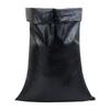 Bolsa Tejida Negra Carbón Empaque Exprés Bolsa de Piel de Serpiente Protección Solar Antienvejecimiento Control de Inundaciones Saco de Arena Venta al por Mayor Saco de Arena para Control de Inundaciones