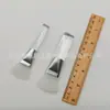 Pincel de Silicone para Máscara Facial, para Aplicação de Máscaras Faciais, Máscaras de Argila e Uso em Salões de Beleza, Formato Leque, Disponível em Tamanhos Grande e Pequeno