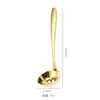 Cuchara de Sopa Colador de Acero Inoxidable 304 Nuevo Utensilios de Cocina para el Hogar Platos de Restaurante Cuchara Común Cuchara para Olla Caliente