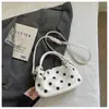 Bolsos de Diseñador de Nicho para Mujer 2026 Nuevo de Moda Tendencia Bolso de Mano de Lunares Estilo Coreano Chic Versátil Bolso de Hombro Cruzado