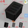 Caja de Cría a Prueba de Escape para Tortugas con Tapa, Caja de Aislamiento Transpirable para Crías de Tortuga, Mini Tanque de Contención Temporal de Plástico, Caja de Almacenamiento para Reptiles