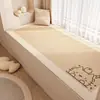 Nueva Alfombrilla para Ventana de Bahía de Bucle Resistente a la Suciedad para el Hogar, Alfombrilla de Dibujos Animados para Reposapiés de Ventana de Balcón, Cojín de Asiento Tatami Estilo Japonés para Todas las Estaciones