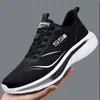 Zapatillas de running para primavera y verano, zapatillas deportivas versátiles de suela blanda, ligeras, de tejido fly-knit, zapatillas casual ligeras, zapatillas de malla transpirable para hombre