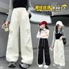 Pantalones para Niñas Otoño 2026 Nueva Moda Pantalones Largos para Niña Pequeña Pantalones Deportivos Casuales Pantalones Cargo de Otoño para Niños