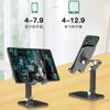 Soporte para teléfono móvil para el hogar en vivo de fábrica Soporte telescópico perezoso Soporte plegable para teléfono móvil de escritorio para tableta Molde privado
