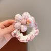 Goma para el pelo satinada floral Maillard para mujer, alta elasticidad, liga para el pelo duradera que no daña el cabello, accesorio elástico para el pelo