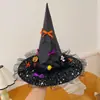 Sombreros de Halloween transfronterizos: Diadema de felpa de fantasma de calabaza, diseño versátil de nicho, disfraz de cosplay, accesorio para el cabello peculiar para mujeres