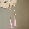 Estilo Antigo Borla Borla Crianças Grampo de Cabelo Saudações de Ano Novo Festivo Versátil Novo Chinoiserie Acessórios de Roupa Clipe de Sino