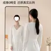 Espejo de cuerpo entero, Espejo de pie, Espejo de pared para el hogar, Espejo de pared para dormitorio de niñas, Espejo de pared para dormitorio, Espejo de prueba de explosión de alta definición
