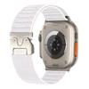 Correa Advanced Sense Tejido de Nylon con Bucle de Patrón de Onda para Apple Watch Hebilla de Paracaídas Tejida Correa de Reloj iwatch