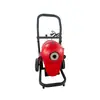 Máquina de Limpeza de Tubos Tipo Gq-200 de Empurrar Manual com Design de Eixo Duplo, Ferramenta Desentupidora de Esgoto de Grande Diâmetro para Engenharia de Propriedade