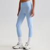 Pantalones de Yoga Lulu Zgly de Cintura Alta Levanta Glúteos, Sensación Desnuda Secado Rápido Deportivos de Fitness Leggings Elásticos Ajustados