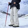 Pantalones cargo funcionales de estilo americano, pantalones largos transpirables para hombre y mujer, adecuados para otoño, versátiles para streetwear, actividades al aire libre y trabajo, corte holgado, disponibles en tallas grandes, pantalones casuales