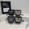 Bolso de Mano de Alta Gama para Mujer Nuevo 2025 Moda Color Contrastante Bolso de Hombro para Viaje Versátil Bolso Cruzado Tipo Cubo