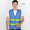 Chaleco Reflectante Ropa Sitio de Construcción Chaleco Transpirable Jardín Saneamiento Mano de Obra Ropa Reflectante Personalización
