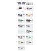 Modelo pasarela moda transfronteriza gafas de sol para mujer parasol protección UV viaje al extranjero urbanas para mujer 5675