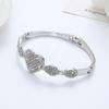 Pulsera Brazalete Popular Estilo Coreano Diario Viajero Simple Primavera Abierta Pulsera de Mujer Versátil Moda Simple