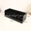 Caja de Madera con Compartimentos para Cinturones, Caja de Almacenamiento para Armario, Organizador de Cinturones y Corbatas, Caja para Clasificar Ropa Interior, Caja para Guardar y Exhibir Relojes