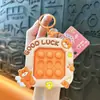 Oso Ángel Lindo Transfronterizo Juguete de Apretar Burbujas Llavero para Aliviar el Estrés Colgante de Bolso Regalo Comercio Exterior