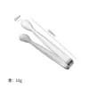 Pinzas para Hielo de Acero Inoxidable 304 Transfronterizas, Pinzas para Cubitos de Hielo de Barra, Pinzas para Hielo, Pinzas para Alimentos, Pinzas para Cubos de Azúcar de Café, Pinzas para Pasteles de Postre