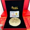 Envelope vermelho nota de ouro 999 50mg, aniversário, Dia dos Namorados, Festival Qixi, presente de Dia das Mães, Ação de Graças Dia das Mães