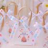 Bolsa transparente de PVC para jardín de infancia, bolsa de embalaje para niños, bolsa de regalo para personas mayores, bolso de mano para bebé, regalo de mano, bolsa de regalo de cumpleaños