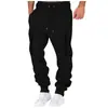 Comercio Exterior Transfronterizo Pantalones Casuales de Trabajo con Múltiples Bolsillos para Hombre Amazon Aliexpress Cordón Pantalones Largos Deportivos Venta al por Mayor en Stock