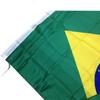 Fábrica de Suministro Transfronterizo Venta al por Mayor Bandera de Brasil 90*150cm Tela de Poliéster Serigrafía Bandera de Brasil Mástil de Bandera