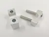 Accesorios para Líneas de Gas de Laboratorio Abrazadera para Tubo de Aleación de Aluminio Abrazadera Fija para Tubo Traqueal Acero Inoxidable Soporte Ligero para Soporte Riel Guía