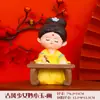 Figurita de Dama Hanfu Estilo Chino Tradicional Dinastía Tang Niña Regalo Cultural y Creativo para Atracciones Turísticas Decoración de Escritorio para el Hogar