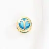 Collar Personalizado Estéreo de las Doce Constelaciones Europeas y Americanas Colgante de Piedra de Nacimiento Cortado a Doble Cara con Circonita Cadena para la Clavícula con Piedras Preciosas de Colores
