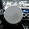 Capa para Volante de Carro Tecido 190T com Revestimento Prateado Protetor Solar para Volante Proteção Solar Isolamento Térmico 42CM Protetor Solar Universal para Carro