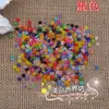 Accesorios de Materiales para Joyería Hecha a Mano DIY Cuentas Acrílicas Coloridas Cristal de Imitación Cuentas Sueltas Rombo de 4 mm Cadena de Hierro